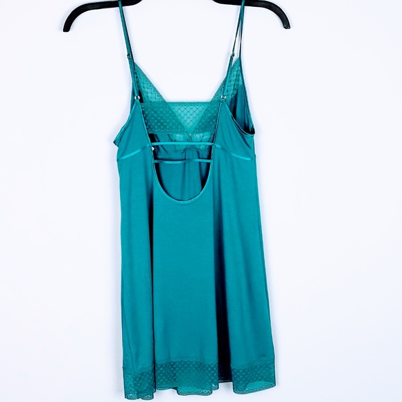 Victoria's Secret Slip Nightie Teal Green - Picture 2 of 7